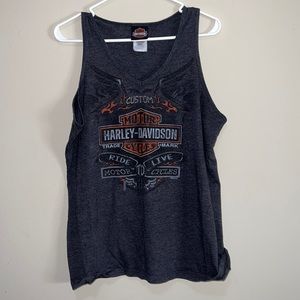 Harley Davidson costume made tank